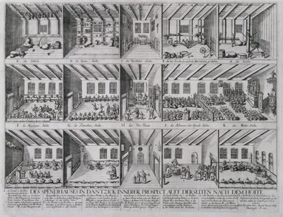 Refugio para Niños y Ancianos, 1707 de Samuel Donnet